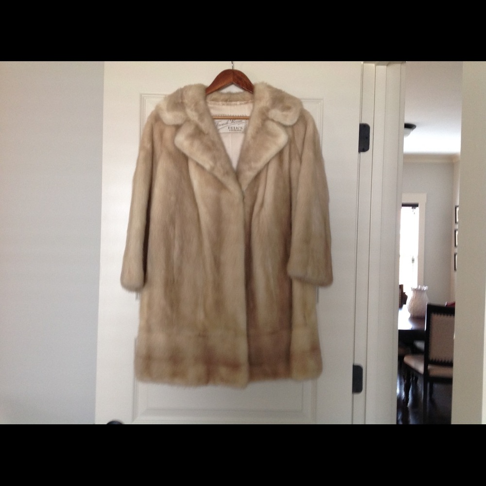 Ladies fur jacket.